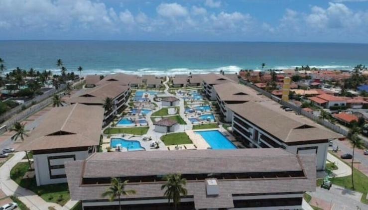 Flat 03 Quartos Na Beira Mar De Apartment Porto de Galinhas
